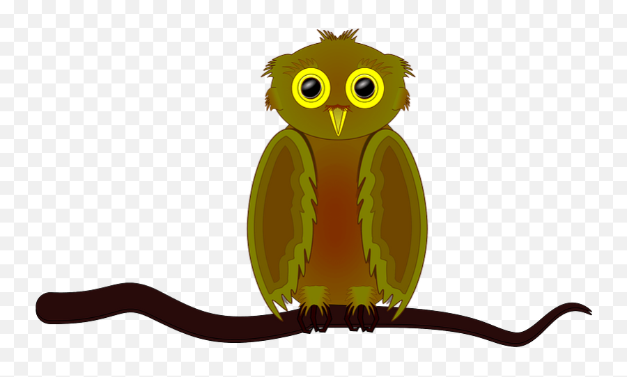 Owl On Branch Clipart Free Download Transparent Png Emoji,Cute Owl Halloween Clipart