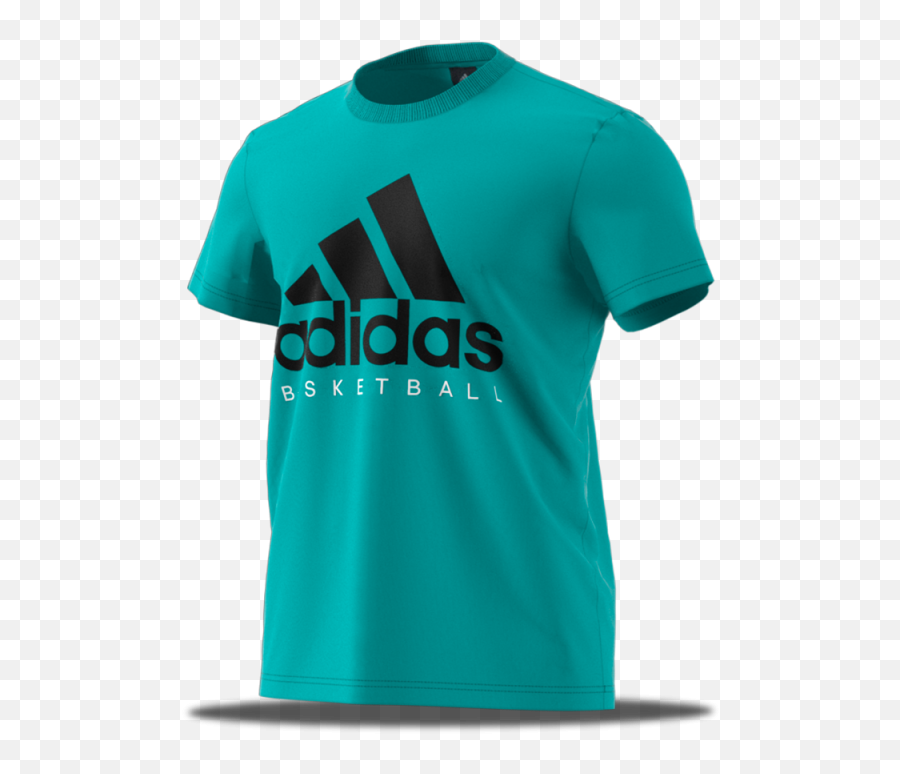 Adidas Turquoise T Shirt Shop Clothing U0026 Shoes Online Emoji,Adidas Logo T Shirt