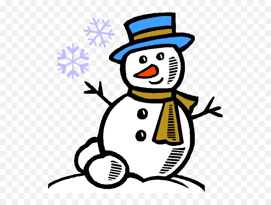 Cold Snowman Clip Art Free Image - Gif Snowman Clip Art Emoji,Cold Clipart