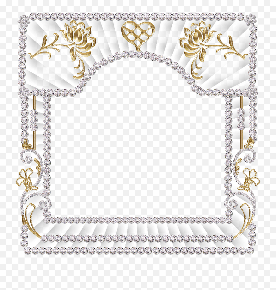 Blinged Photo Frames Png Png Frame Clafyd - Clipart Suggest Emoji,Bling Clipart