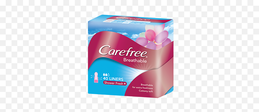 Carefree Breathable Panty Liners Carefree Philippines Emoji,Pink Logo Panty