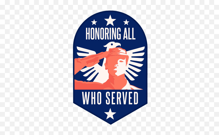 Honor Veteran Salue Eagle Wing Badge Transparent Png U0026 Svg Emoji,Veteran Owned Business Png