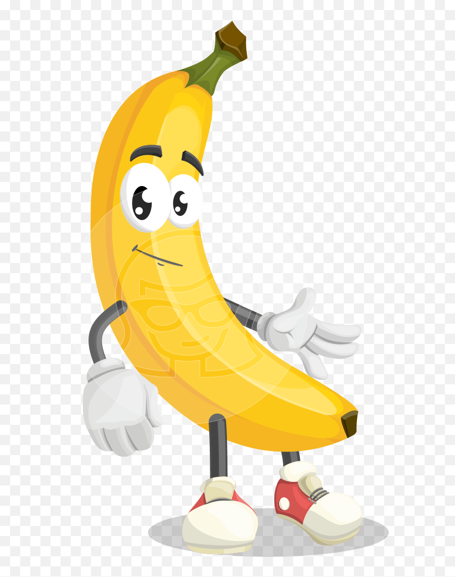 Cute Banana Cartoon Vector Character Graphicmama Emoji,Bananas Transparent