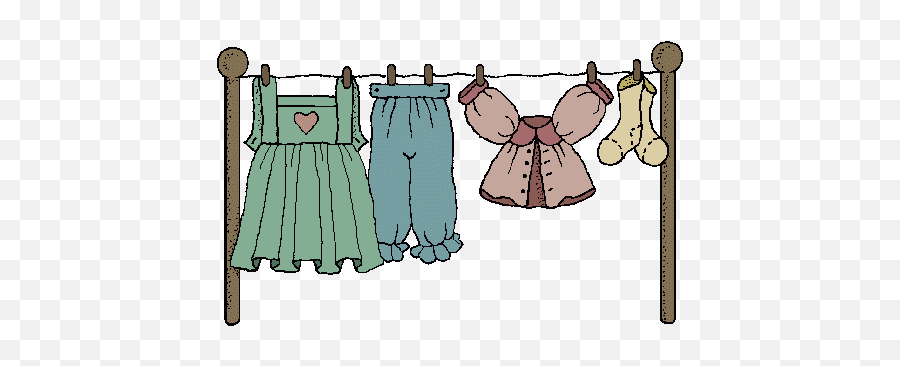 Grandma S Receet For Washing Clothes Aydzfw - Clipart Suggest Emoji,Clothesline Clipart