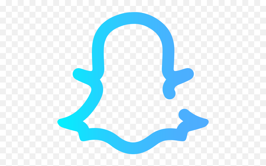 Snapchat - Snapchat Blue Icon Emoji,Snapchat Png