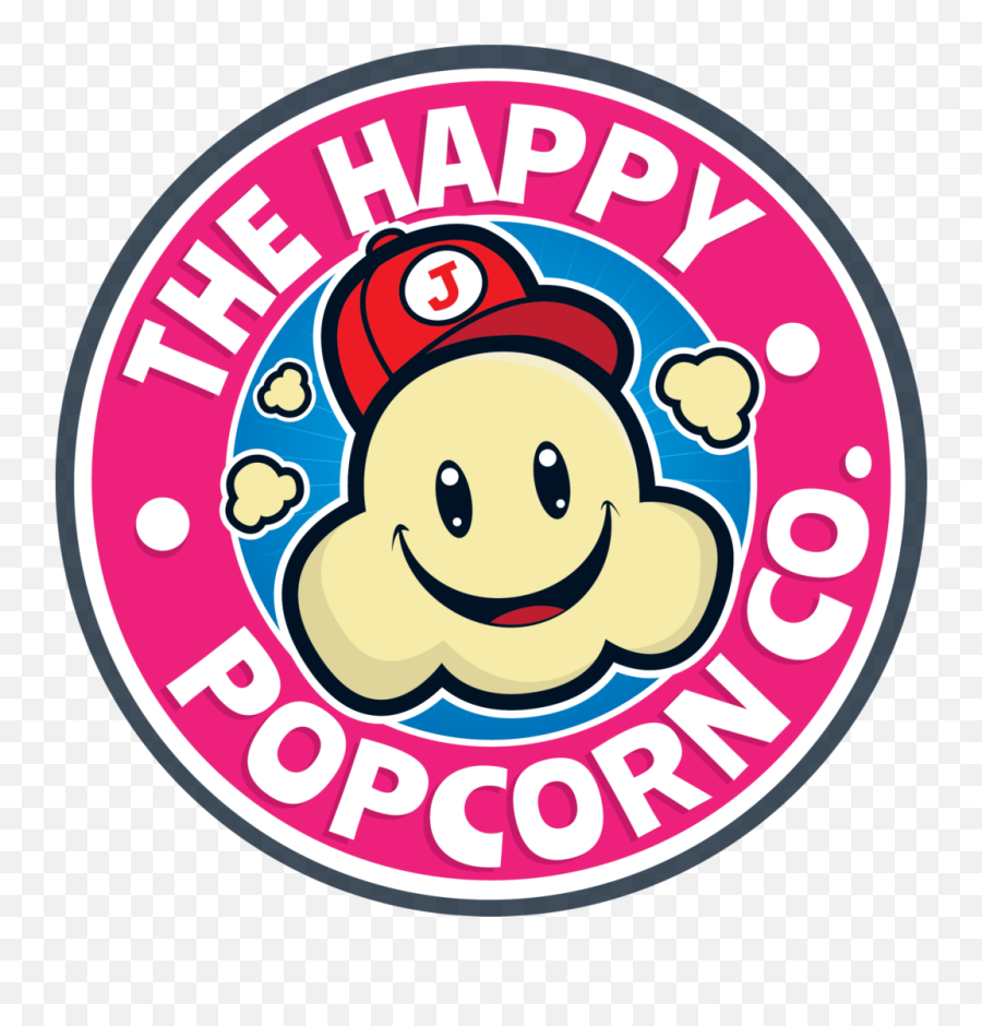 The Happy Popcorn Co - Happy Popcorn Emoji,Popcorn Logo