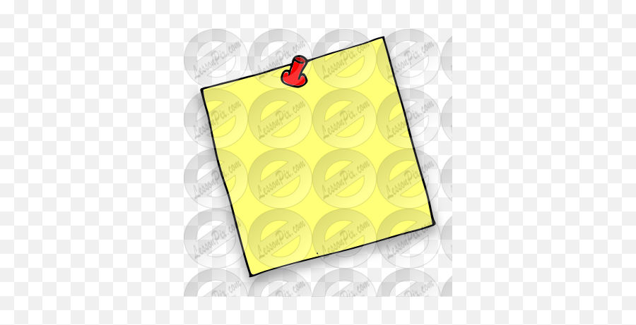 Note Picture For Classroom Therapy - Dot Emoji,Note Clipart
