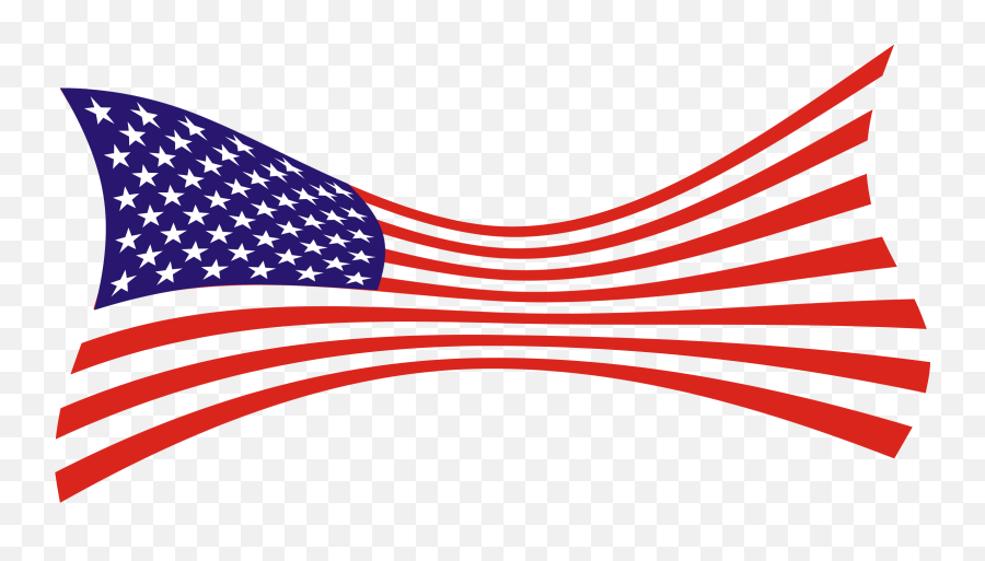 Cool Clipart American Flag Cool American Flag Transparent - Stock Exchange Emoji,American Flag Clipart