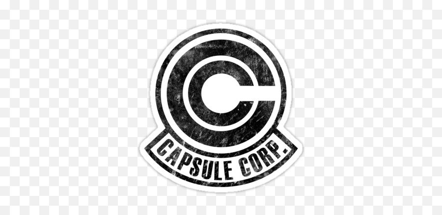 Capsule Corp Stickers - Dot Emoji,Dbz Logo