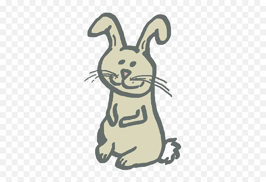 Easter Bunny Png Rabbit Doodle Png - Easter Bunny Doodles Bunny Funny Easter Cards Emoji,Easter Bunny Png