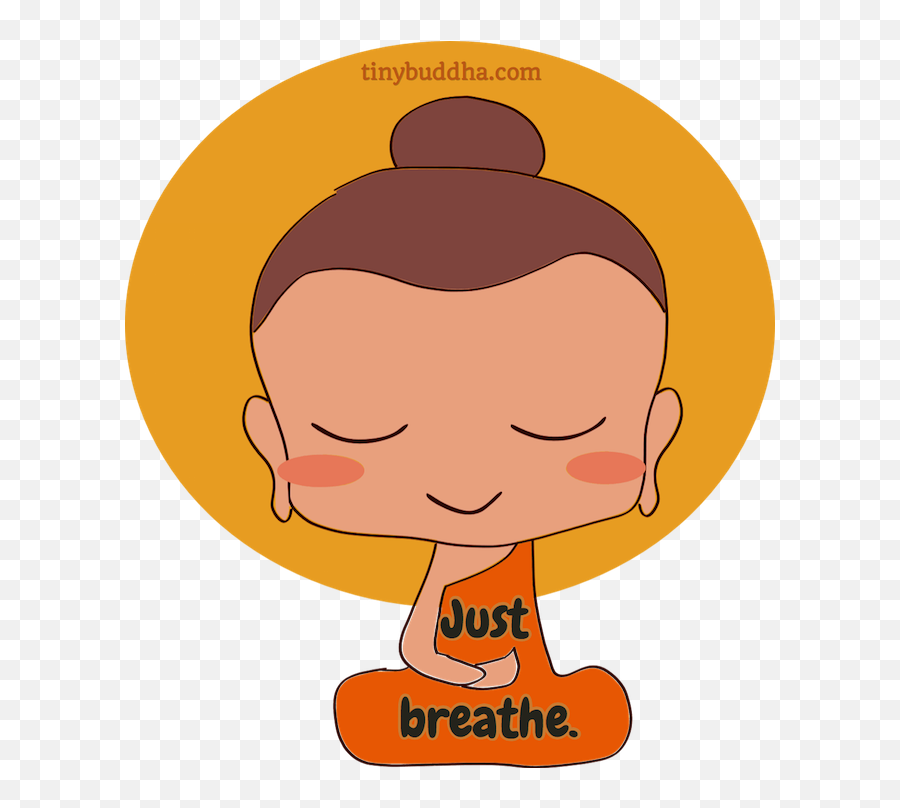 Relaxing Clipart Calm Breathing Relaxing Calm Breathing - Monk Png Emoji,Breathing Clipart