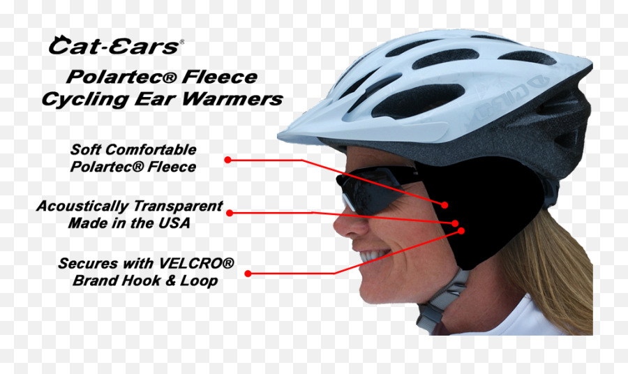 Polartec Fleece Ear Covers Cycling Ear - Keep Ears Warm When Cycling Emoji,Cat Ears Png