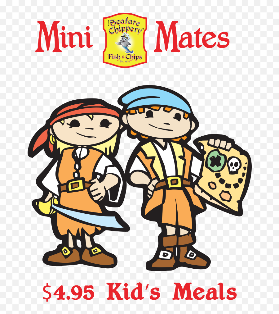 Kidu0027s Meals - 4 Pirate And Treasure Clipart Full Size Clip Art Emoji,Treasure Clipart