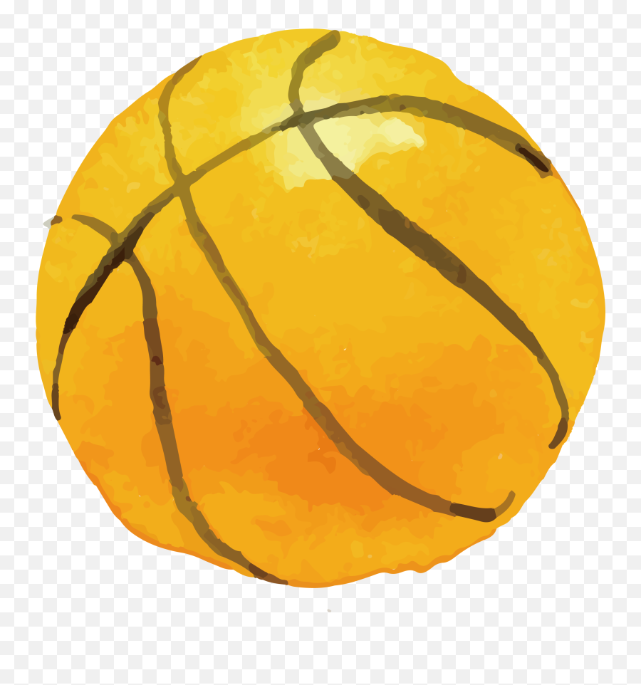 Basketball Watercolor Painting Sport - Basketball Watercolor For Basketball Emoji,Watercolor Png