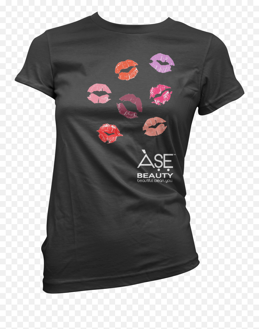 Kiss Me Tee U2014 Ase Beauty - Fighter T Shirts Emoji,Kiss Lips Png