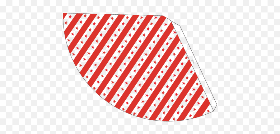 4th Of July Usa Party Paper Hats U2013 Red Stars And Stripes - Printable Stripy Party Hat Template Emoji,U.s.flags Clipart