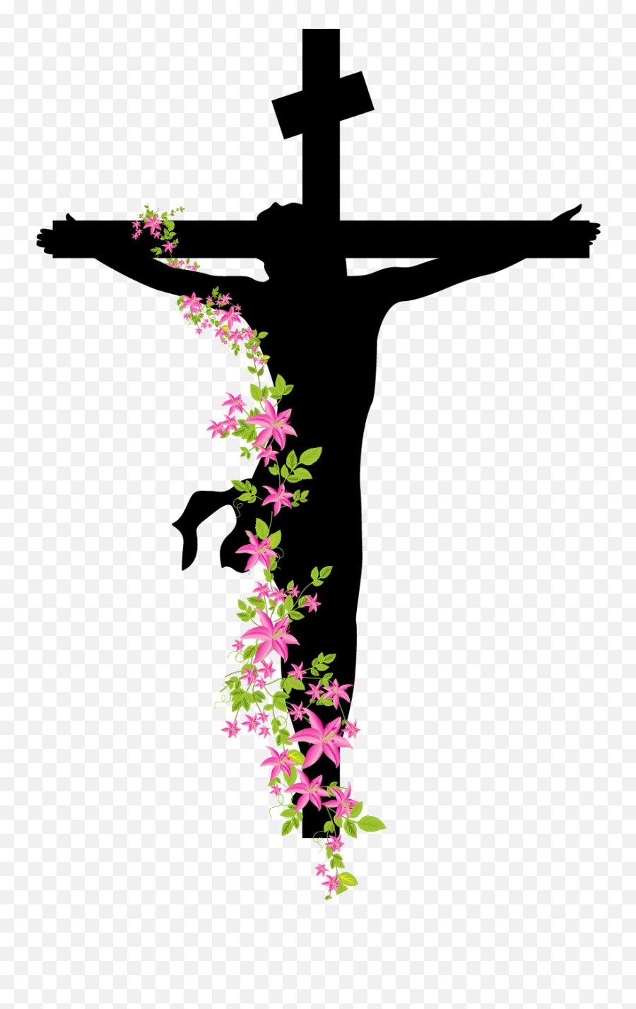 Christian Cross Christianity Crucifixion Of Jesus - Vector Vector Jesus Cross Png Emoji,Jesus On Cross Clipart
