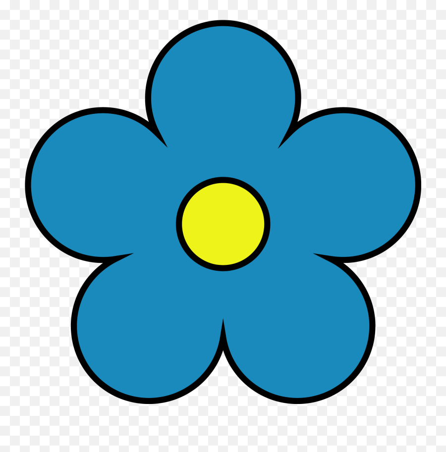 Blue Flower Png Emoji,Blue Flowers Png