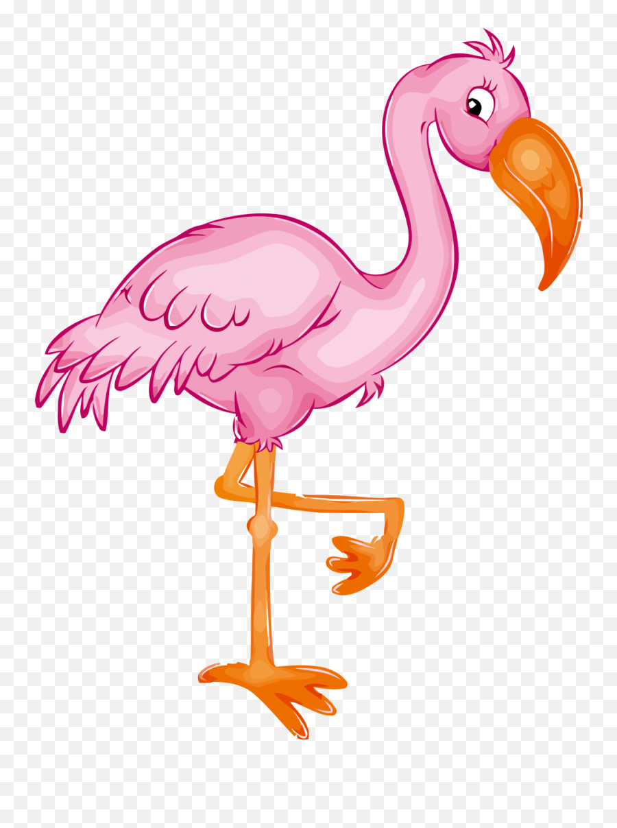 Cartoon Male Flamingo Transparent Cartoon - Jingfm Emoji,Pink Flamingo Clipart