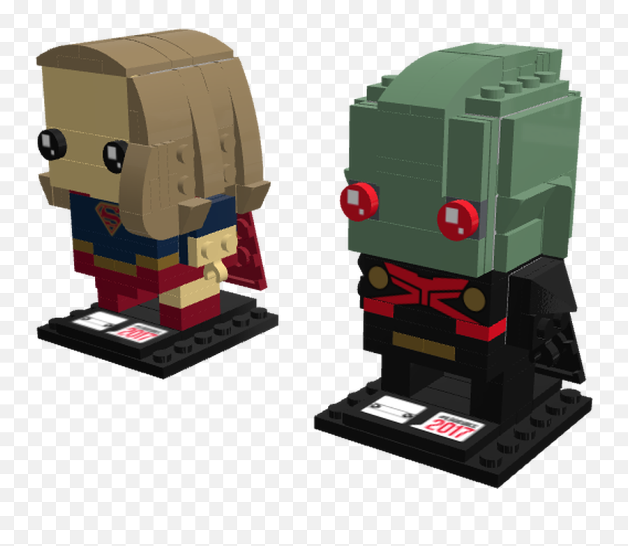 Mecabrickscom Lego Set 41496 - 1 Supergirl U0026 Martian Manhunter Emoji,Martian Manhunter Png