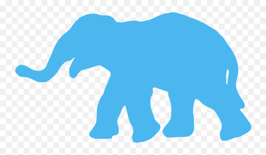 Walking Elephant Silhouette - Free Vector Silhouettes Emoji,Circus Elephant Png