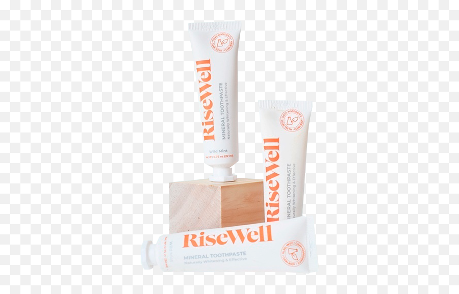 Risewell Toothpaste Natural Family Toothpaste Made In Usa Emoji,Toothpaste Png