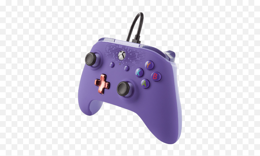 Enhanced Wired Controller For Xbox One - Zen Purple Powera Zen Purple Xbox One Controller Emoji,Xbox Png