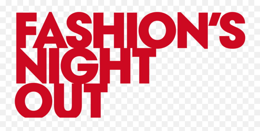 Fashion Night Out Logo Full Size Png Download Seekpng - Vogue Fashion Night Emoji,In And Out Logo