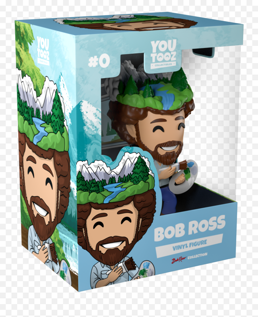 Youtooz - Bob Ross Collect And Display Bob Ross Youtooz Emoji,Bob Ross Png