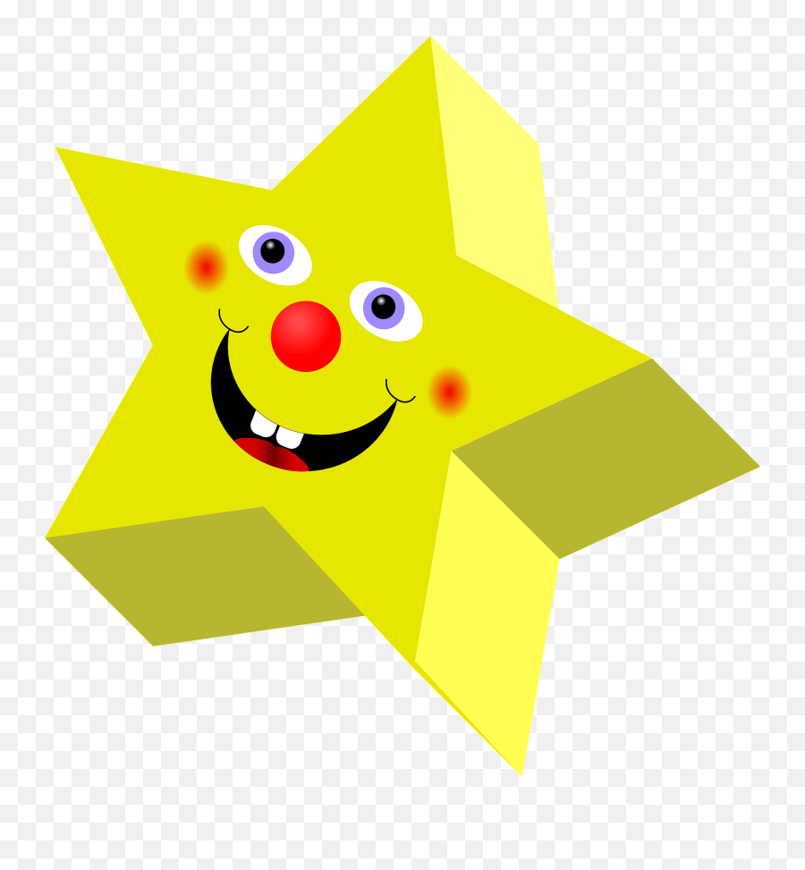 Star Face Happy Laughing Png Picpng - Star With A Face Emoji,Laughing Png