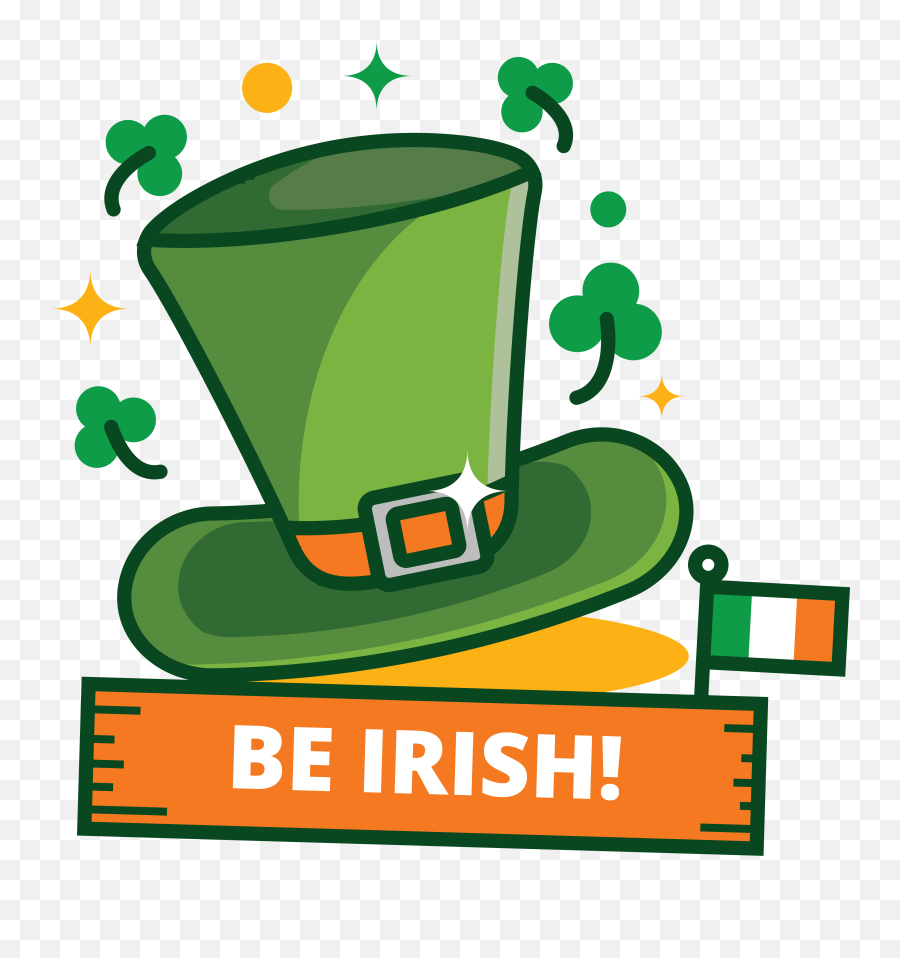 St Patricks Day Green Hat Sticker - Transparent St Patricks Day Stickers Emoji,Free St.patrick Day Clipart