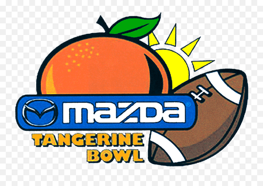 Tangerine Bowl Logo Evolution History And Meaning Png - Tangerine Bowl Logo Emoji,Rose Bowl Logo