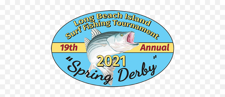 The Lbi Spring Derby U2014 Lbi Surf Fishing Tournaments - Fish Products Emoji,Spring Logo