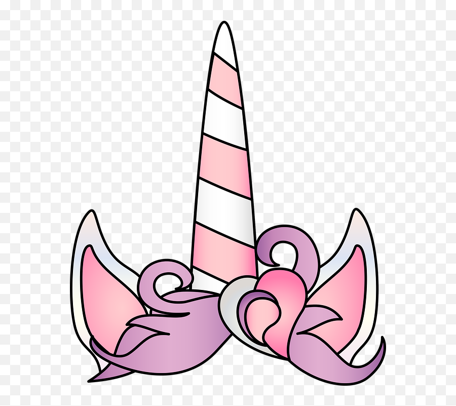 Graphic Unicorn Horn Emoji,Unicorn Horn Png