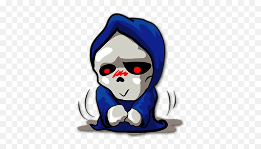 Grim Reaperu201d Stickers Set For Telegram - Fictional Character Emoji,Grim Reaper Clipart