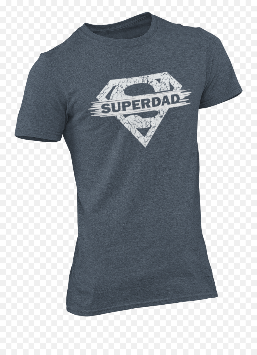 Super Dad Tee - Short Sleeve Emoji,Super Dad Logo
