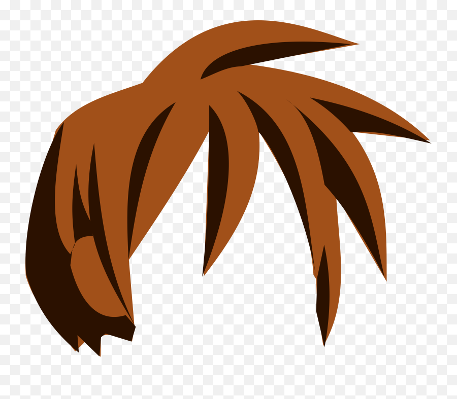 Manga Hair Clipart Clipartfest - Cartoon Hair Style Png Emoji,Hair Clipart