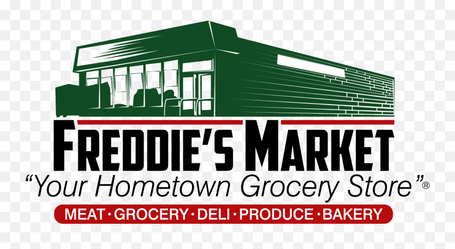 Freddies Market Emoji,Grocery Store Logo