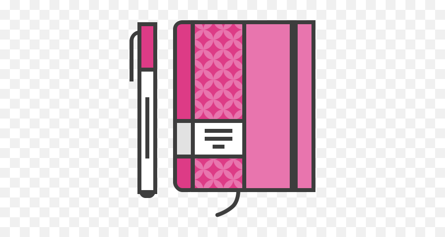 Marker Diary Notepad Write Compose Note Pen Icon Emoji,Notepad Logo