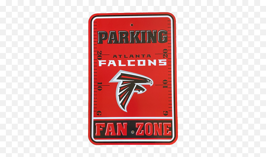 Fremont Die 92220 Plastic Parking Sign Atlanta Falcons For Emoji,Falcon Logo Nfl