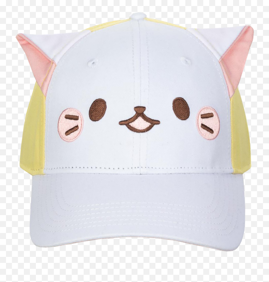 Bananya Anime Cartoon Big Face Cat Adjustable Hat Emoji,Cat In The Hat Png