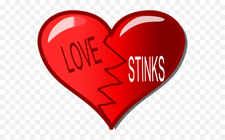 Broken Heart Clip Art At Clker Vector - Broken H Emoji,Broken Heart Clipart