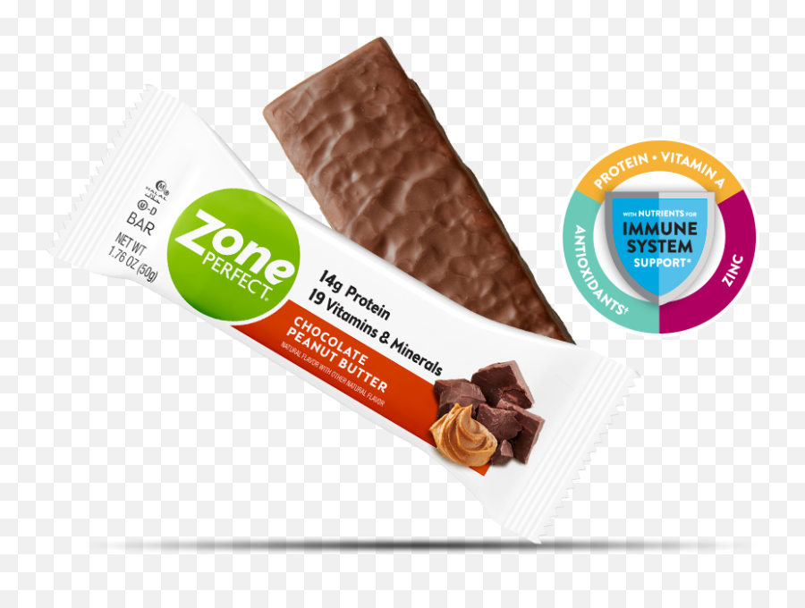 Classic Nutrition Bars U2013 Chocolate Peanut Butter Zoneperfect Emoji,Peanut Butter Png