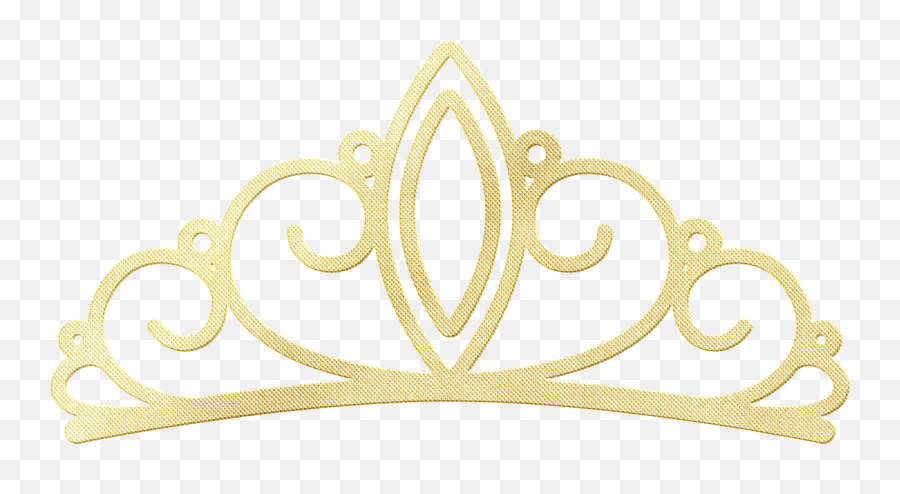 Gold Foil Crown Tiara - Logo Mahkota Ratu Png Emoji,Tiara Png