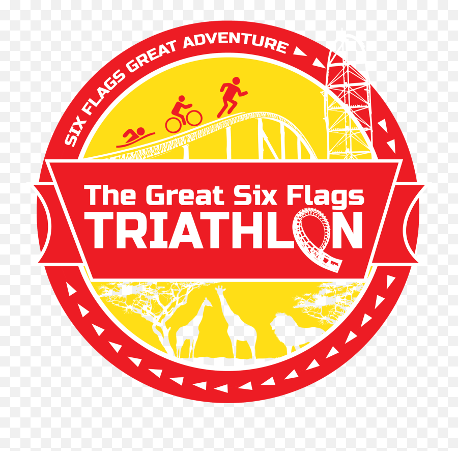 The Complex Triathlete Race Report The Great Six Flags - Language Emoji,Six Flags Logo