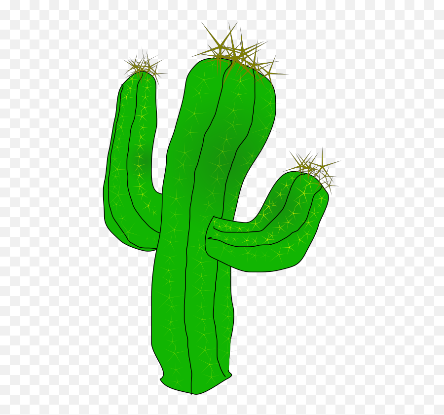 Saguaro Cactus Svg Vector Saguaro - San Pedro Cactus Emoji,Cactus Clipart