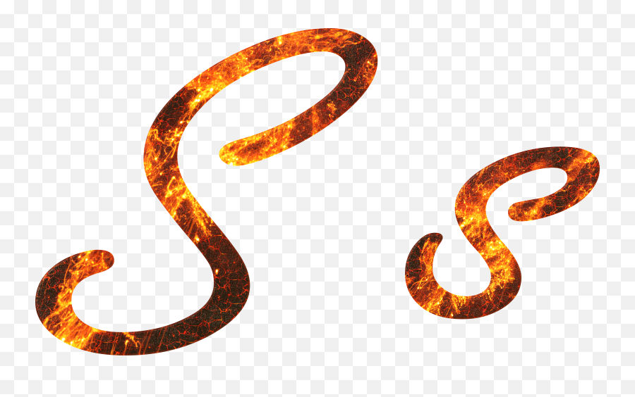 Letter S Fire - S Fire Letter Png Emoji,Embers Png