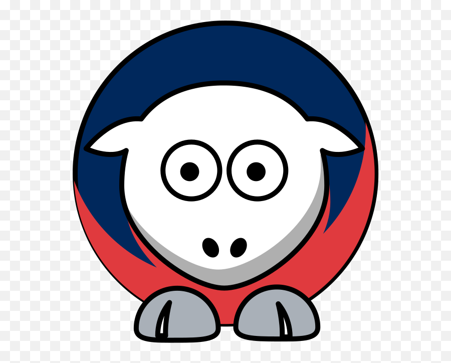 Sheep Columbus Blue Jackets Team Colors Clip Art At Clker - Titans College Emoji,Columbus Blue Jackets Logo