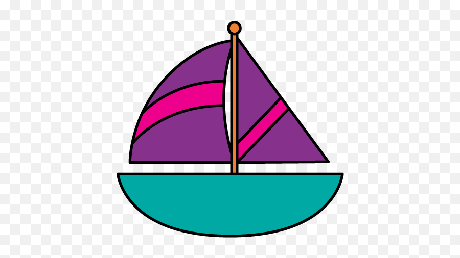 Sailboat Boat Clipart Seafood Clipart - Sailboat Clipart Transparent Emoji,Boat Clipart