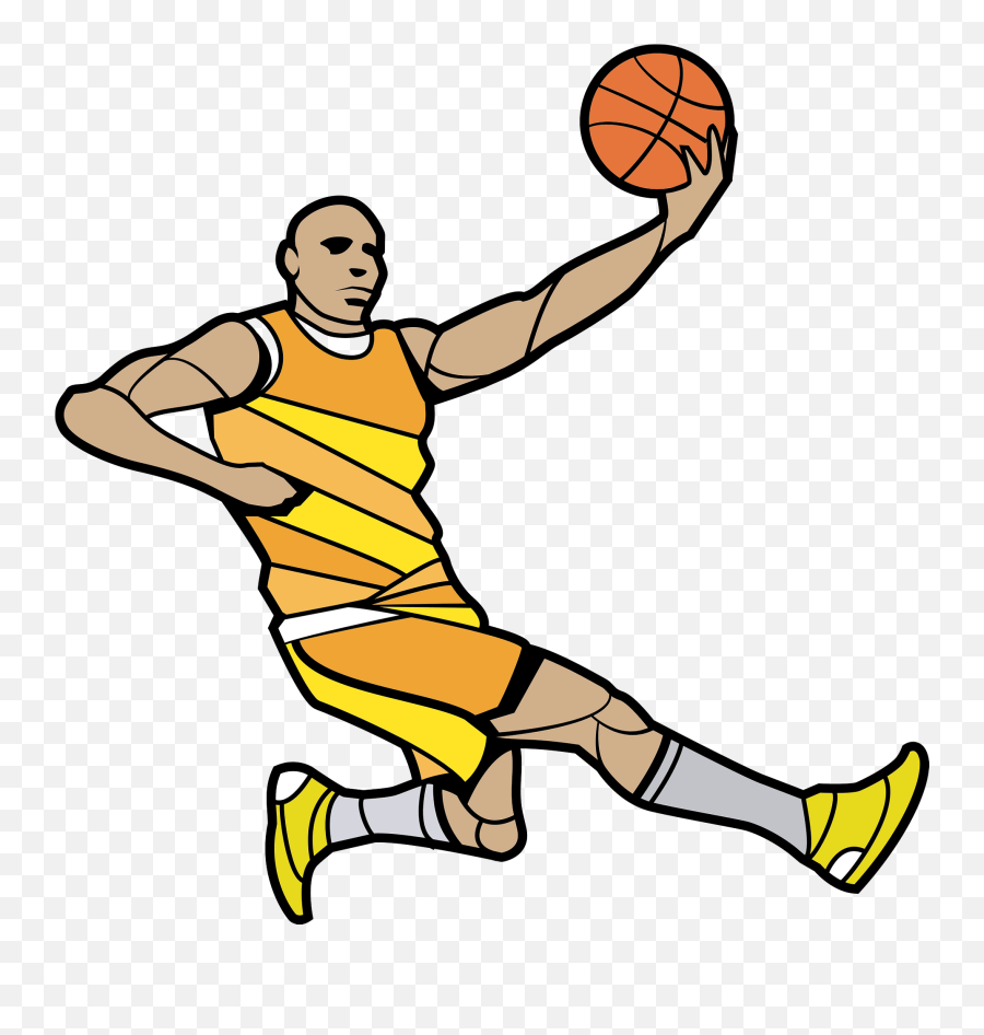 Basketball Player Clipart Free Download Transparent Png - Vector Graphics Emoji,Basketball Player Clipart